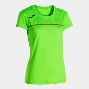JOMA RECORD III SHORT SLEEVE T-SHIRT FLUOR GREEN