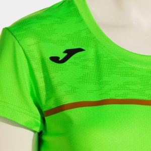 JOMA RECORD III SHORT SLEEVE T-SHIRT FLUOR GREEN