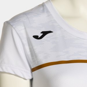 JOMA RECORD III SHORT SLEEVE T-SHIRT WHITE