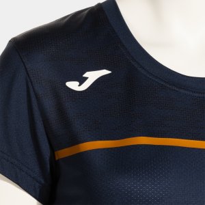 JOMA RECORD III SHORT SLEEVE T-SHIRT NAVY BLUE