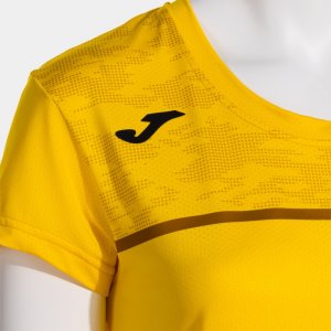JOMA RECORD III SHORT SLEEVE T-SHIRT YELLOW