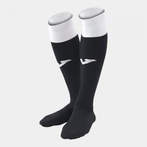 JOMA FOOTBALL SOCKS CALCIO 24 BLACK-WHITE PACK 4 PAIRS