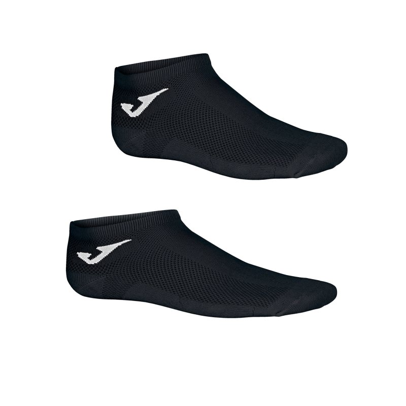 JOMA SOCKS INVISIBLE BLACK PACK 12 PCS