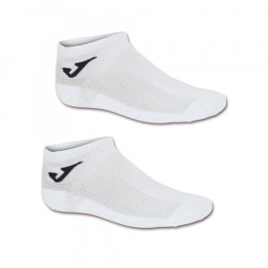 JOMA SOCKS INVISIBLE WHITE PACK 12 PCS
