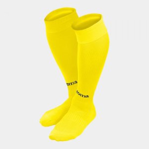 JOMA FOOTBALL SOCKS CLASSIC II YELLOW PACK 4
