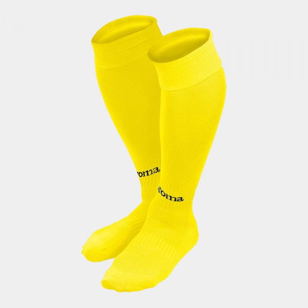 JOMA FOOTBALL SOCKS CLASSIC II YELLOW PACK 4