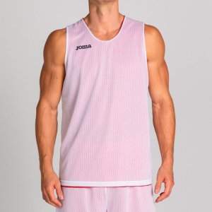 JOMA REVERSIBLET-SHIRT ARO RED-WHITE SLEEVELESS