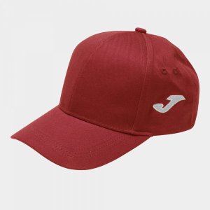 JOMA CAP COTTON RED PACK 24