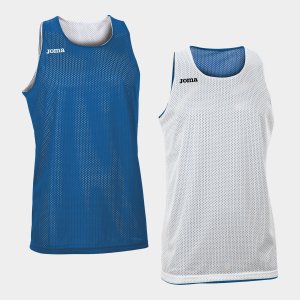 JOMA REVERSIBLET-SHIRT ARO ROYAL-WHITE SLEEVELESS