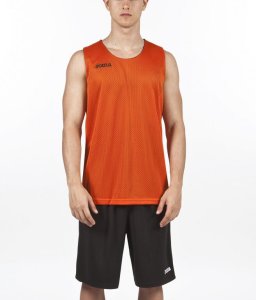 JOMA REVERSIBLET-SHIRT ARO ORANGE-BLACK SLEEVELESS