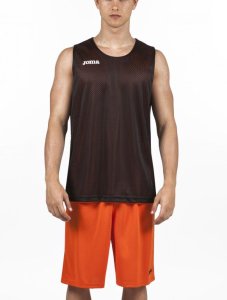 JOMA REVERSIBLET-SHIRT ARO ORANGE-BLACK SLEEVELESS