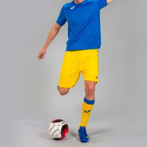 JOMA T-SHIRT COMBI ROYAL S/S