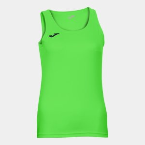 JOMA T-SHIRT DIANA GREEN FLUOR SLEEVELESS WOMAN