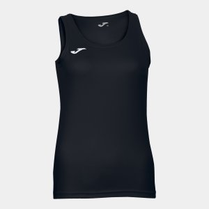 JOMA T-SHIRT DIANA BLACK SLEEVELESS WOMAN