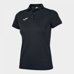 JOMA POLO SHIRT BLACK S/S