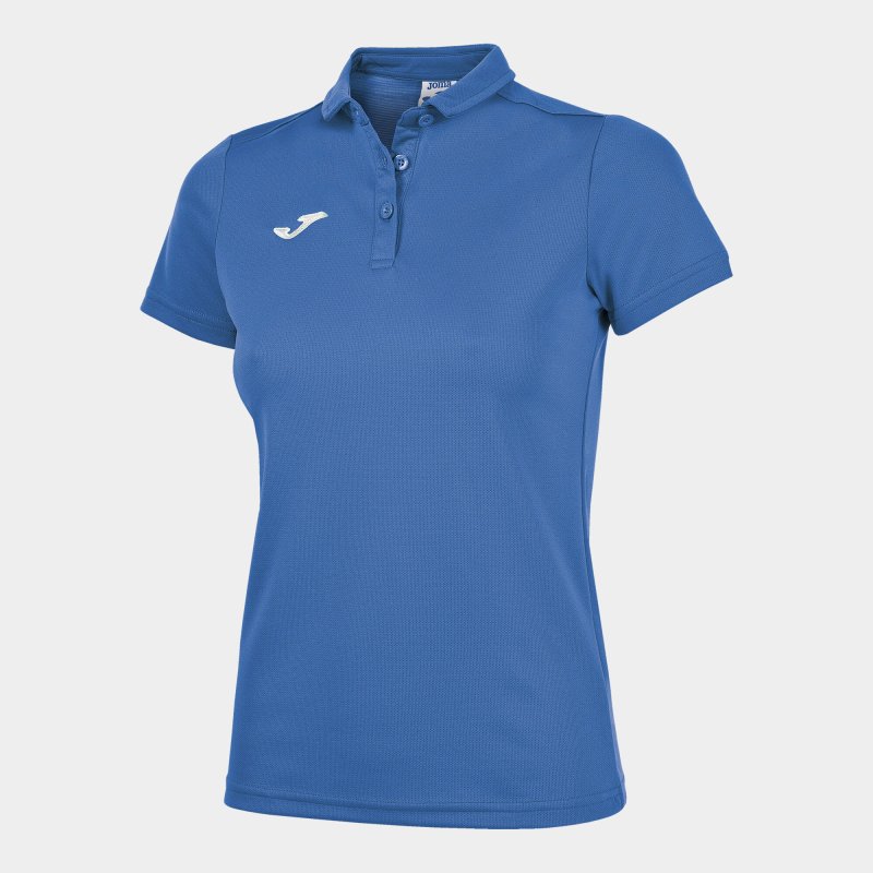 JOMA COMBI WOMEN POLO SHIRT ROYAL S/S