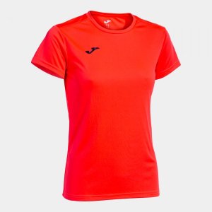 JOMA T-SHIRT COMBI WOMEN CORAL FLUOR S/S