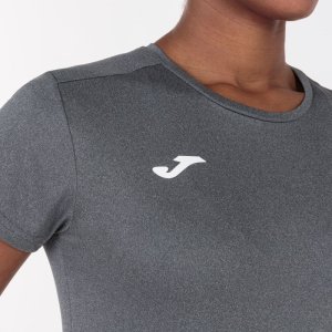 JOMA T-SHIRT COMBI WOMEN ANTHRACITE S/S