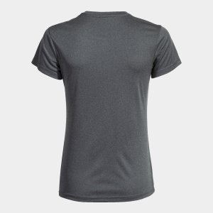 JOMA T-SHIRT COMBI WOMEN ANTHRACITE S/S