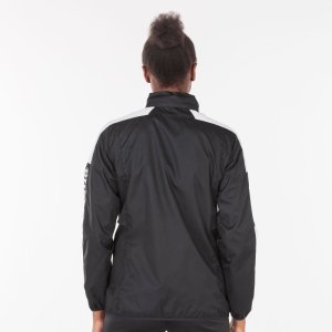 JOMA RAINJACKET CHAMPION IV BLACK-WHITE WOMAN