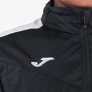 JOMA RAINJACKET CHAMPION IV BLACK-WHITE WOMAN