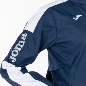 JOMA RAINJACKET CHAMPION IV NAVY-WHITE WOMAN