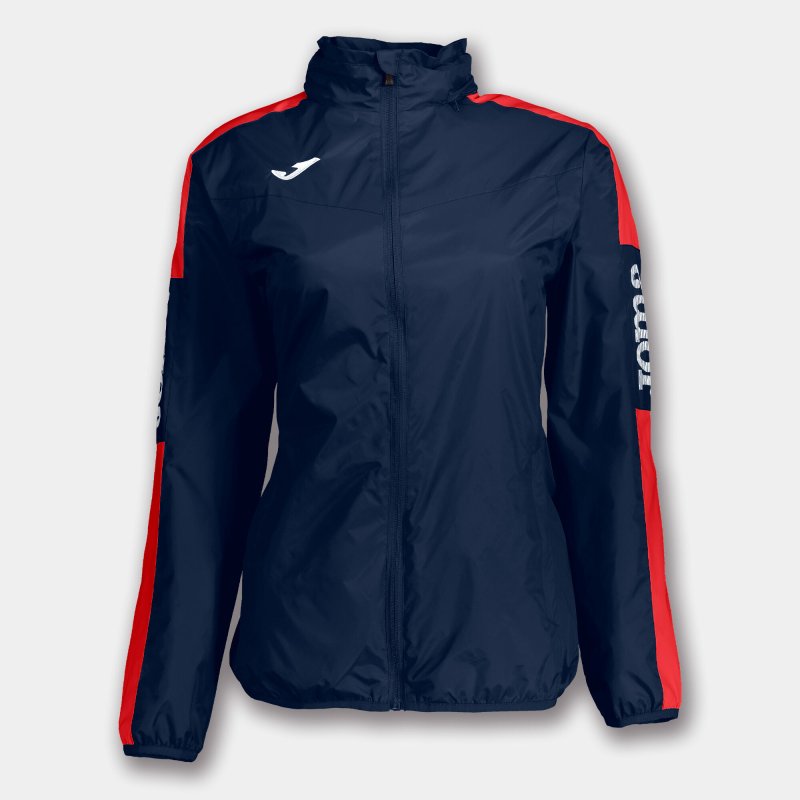 JOMA RAINJACKET CHAMPION IV NAVY-RED WOMAN