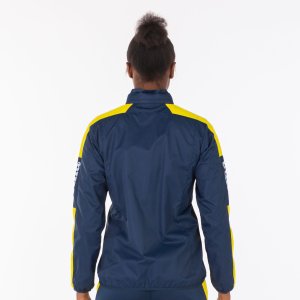 JOMA RAINJACKET CHAMPION IV NAVY-YELLOW WOMAN