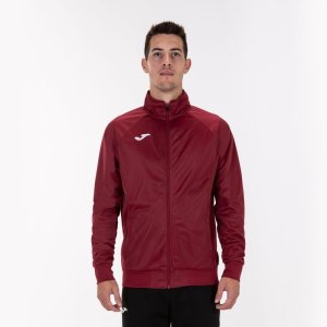 JOMA JACKET GALA COMBI BURGUNDY