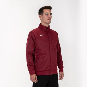 JOMA JACKET GALA COMBI BURGUNDY