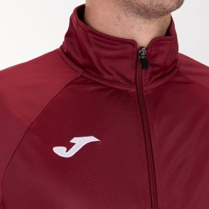 JOMA JACKET GALA COMBI BURGUNDY