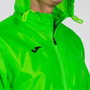 JOMA RAINJACKET IRIS GREEN FLUOR