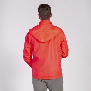 JOMA RAINJACKET IRIS CORAL FLUOR