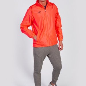 JOMA RAINJACKET IRIS CORAL FLUOR