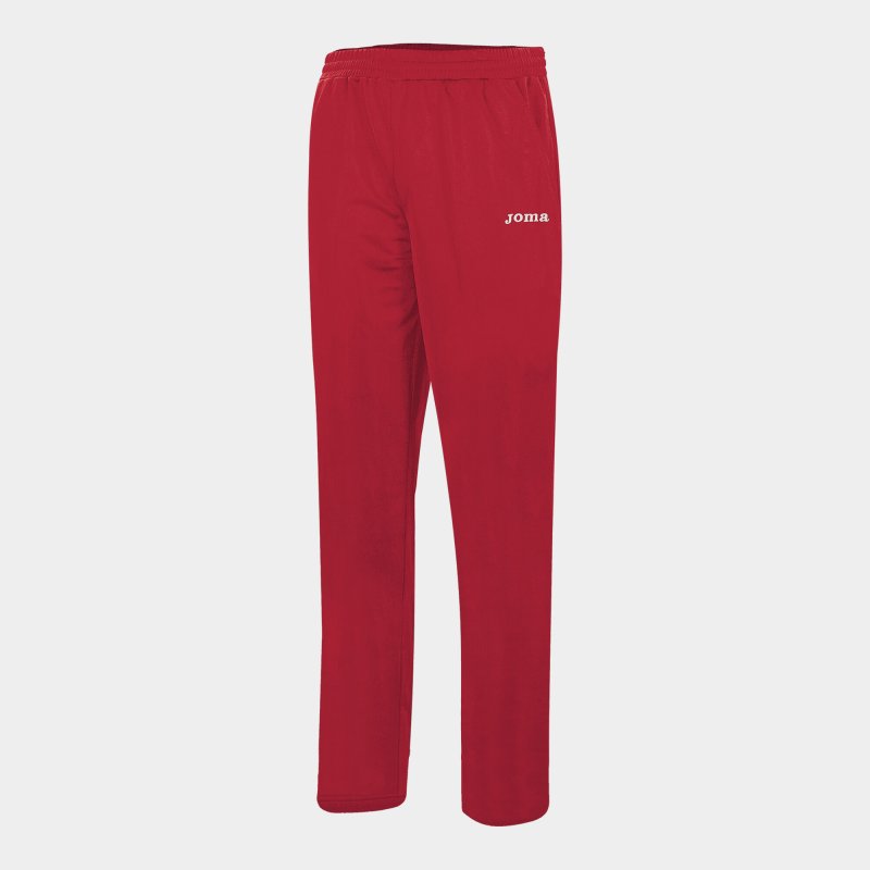 JOMA PANTS WOMAN POLYFLEECE CUFF RED