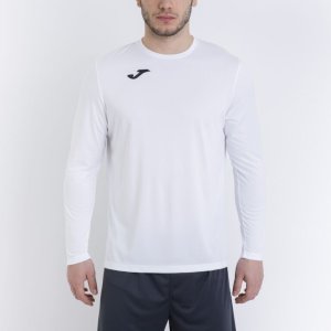 JOMA T-SHIRT COMBI WHITE L/S