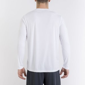 JOMA T-SHIRT COMBI WHITE L/S
