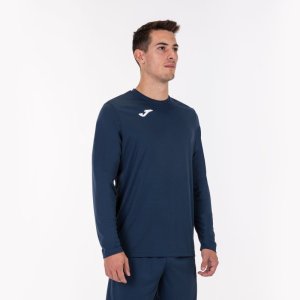 JOMA T-SHIRT COMBI DARK NAVY L/S