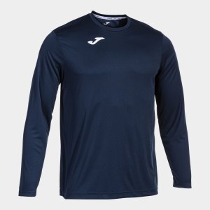 JOMA T-SHIRT COMBI DARK NAVY L/S