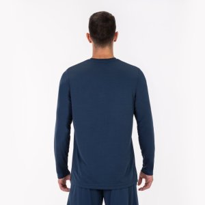 JOMA T-SHIRT COMBI DARK NAVY L/S