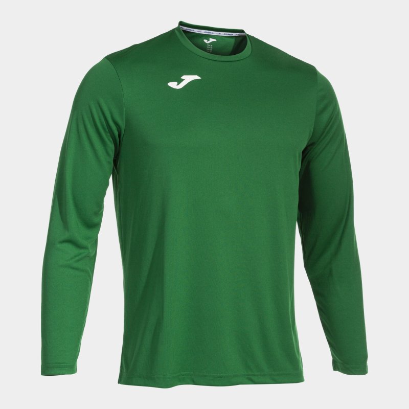 JOMA T-SHIRT COMBI GREEN L/S