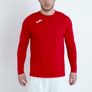 JOMA T-SHIRT COMBI RED L/S