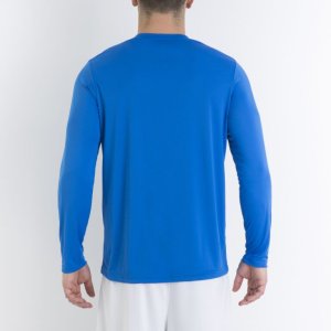 JOMA T-SHIRT COMBI ROYAL L/S
