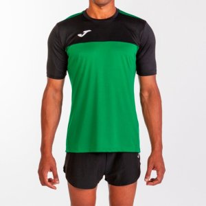 JOMA T-SHIRT WINNER GREEN-BLACK S/S