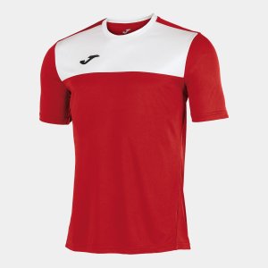 JOMA T-SHIRT WINNER RED-WHITE S/S