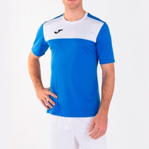 JOMA T-SHIRT WINNER ROYAL-WHITE S/S