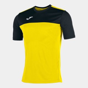 JOMA T-SHIRT WINNER YELLOW-BLACK S/S