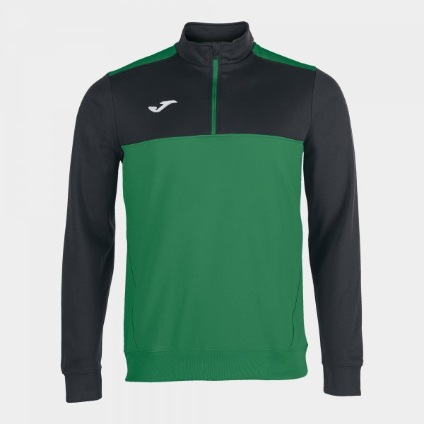 JOMA SWEATSHIRT 1/2 ZIPPER WINNER GREEN-BLACK