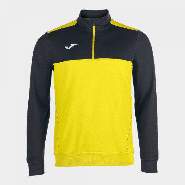 JOMA SWEATSHIRT 1/2 ZIPPER WINNER YELLOW-BLACK