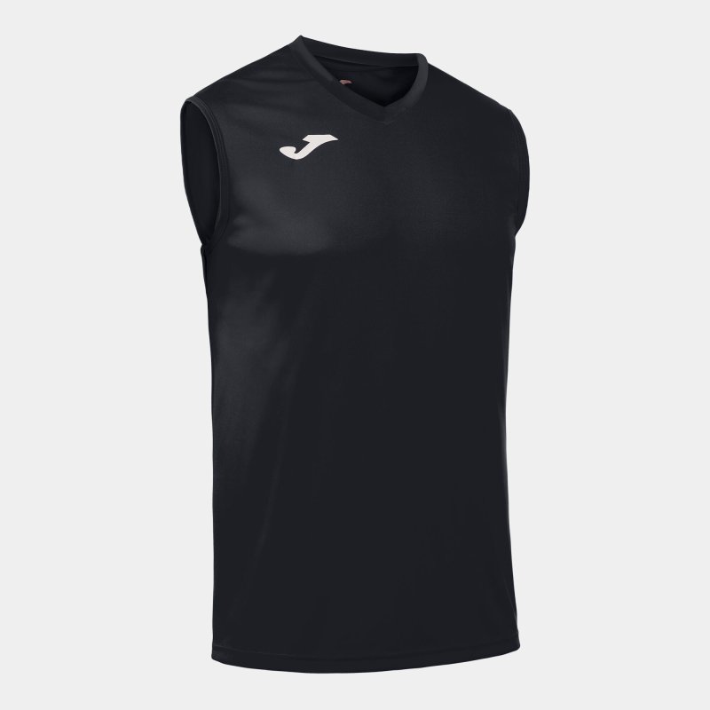 JOMA COMBI SHIRT BLACK SLEEVELESS